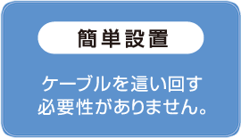 簡単設置